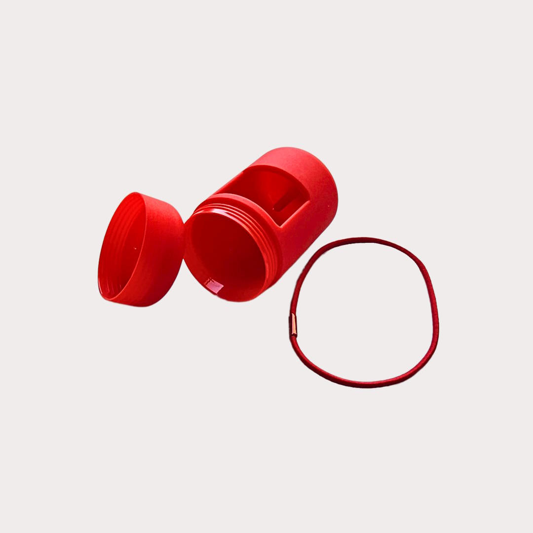Dispensador de bolsas Rojo