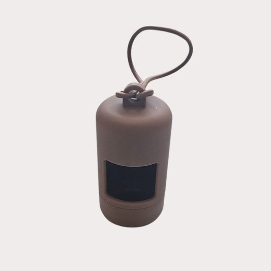 Dispensador de bolsas Marrón