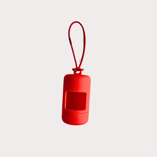 Dispensador de bolsas Rojo