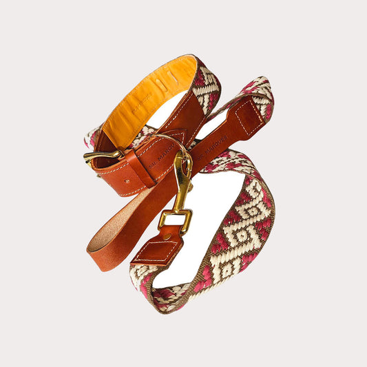 Conjunto Rombos Crema